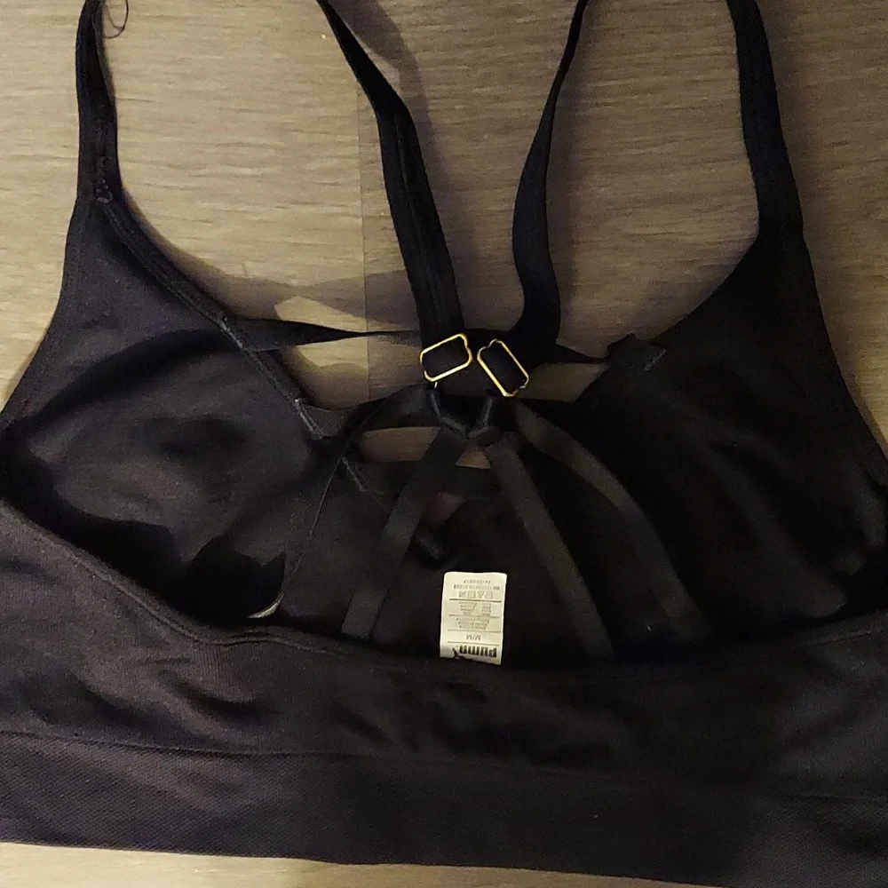 Puma Strappy Sports Bra - Picture 2 of 3